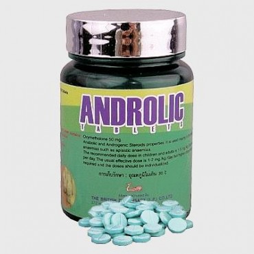 Androlic, British Dispensary 100 tabs [50mg/1tab]